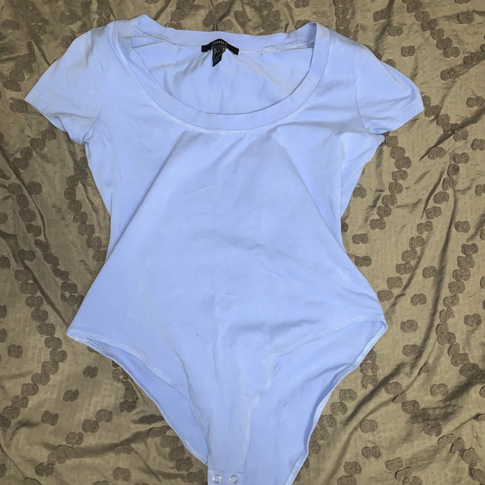 Light blue bodysuit